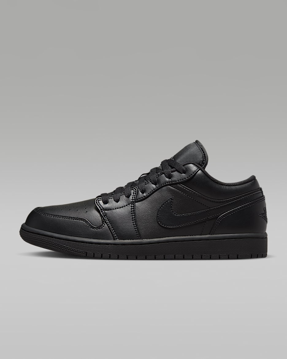 Nike air jordan 1 all black cheap